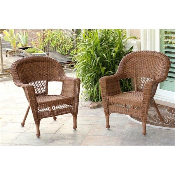 Jeco Jeco W00205-C Honey Wicker Chair W00205-C - main